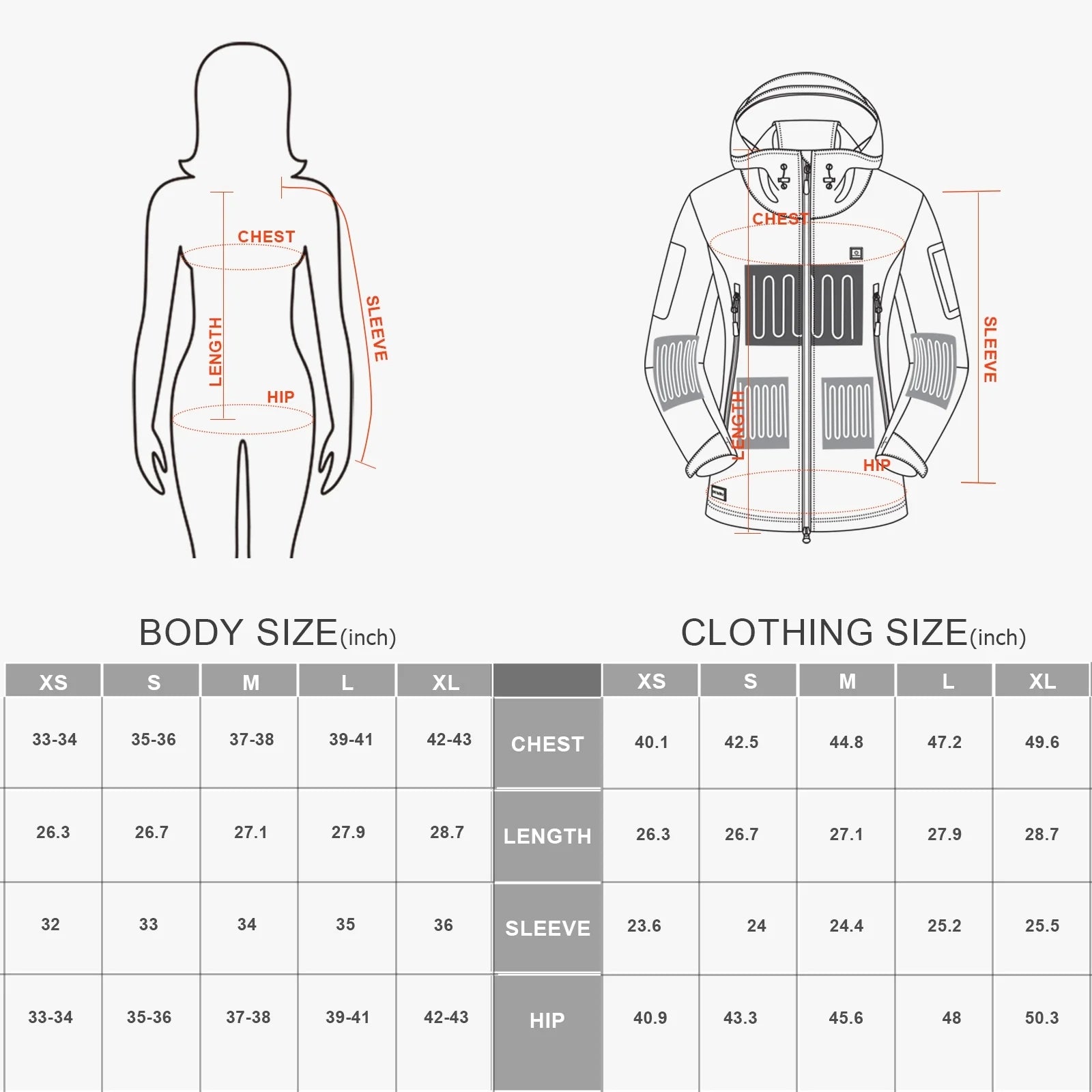 Heated Jacket for Women, Soft Shell Heated Coat with 12V Battery Pack, Waterproof Heating Jacket for Winter Outdoor